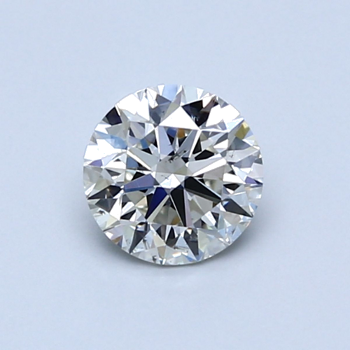 0.72 carat K-SI2 Very Good cut Natūralus Round Deimantas (1)