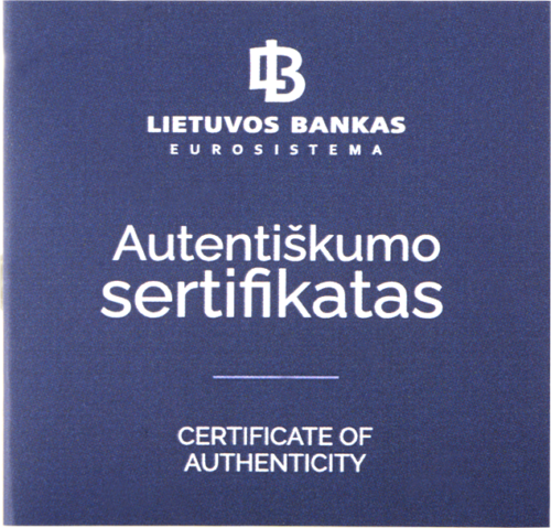 2022 Lietuva Zuikis Puikis 5 eurų sidabrinė moneta (4)