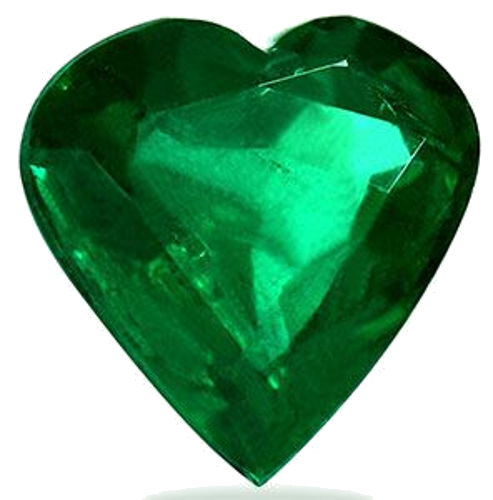 3.13 carat GREEN Heart Smaragdas (1)