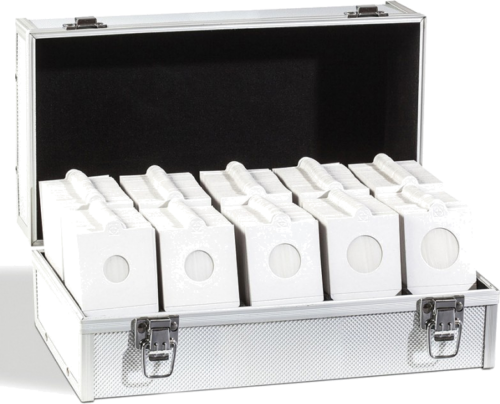 1000 pcs x 17.5 - 39.5 mm. black holders + Suitcase (1)