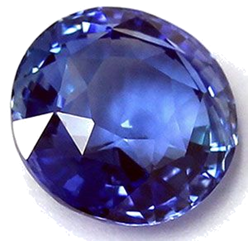 3.93 carat BLUE Round Safyras (1)