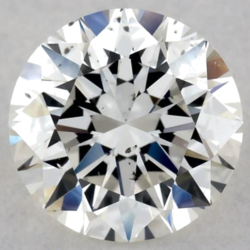 0.7 carat J-SI1 Excellent cut Natūralus Round Deimantas (1)