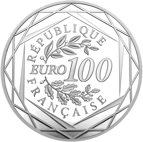 100 Euros Marianne 2019 France Silver Coin (2)