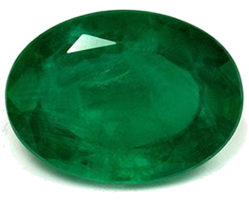 4.42 carat GREEN Oval Smaragdas (1)