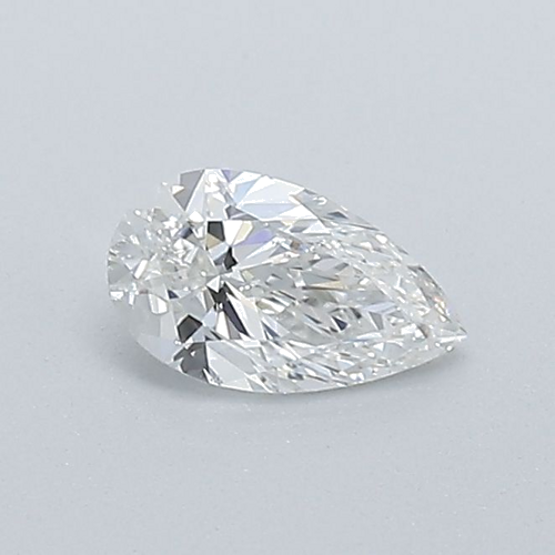0.31 carat G-VS2 Natūralus Pear Deimantas (1)