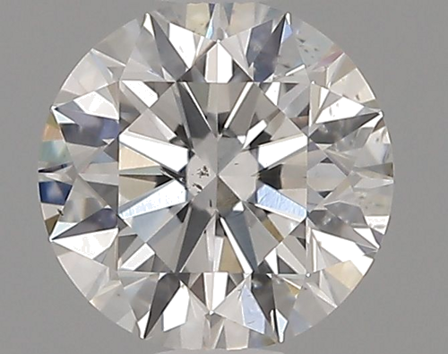 0.61 carat F-SI1 Excellent cut Natūralus Round Deimantas (1)