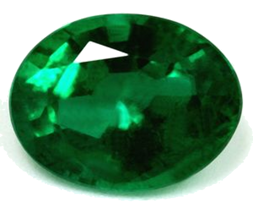 1.38 carat GREEN Oval Smaragdas (1)