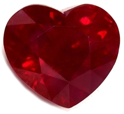 1.43 carat RED Heart Rubinas (1)