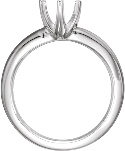 Sužadėtuvių Žiedas „Solitaire“ 950 Platinos Round 7.8mm (2)