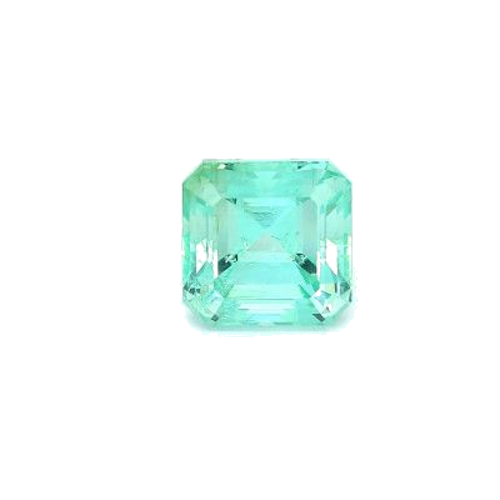 2.44 carat GREEN STEP cut Octagonal Smaragdas (1)