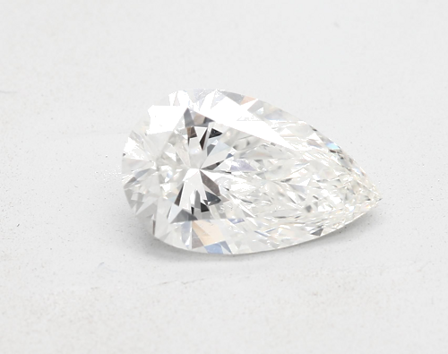 2.01 carat H-SI2 Natūralus Pear Deimantas (1)