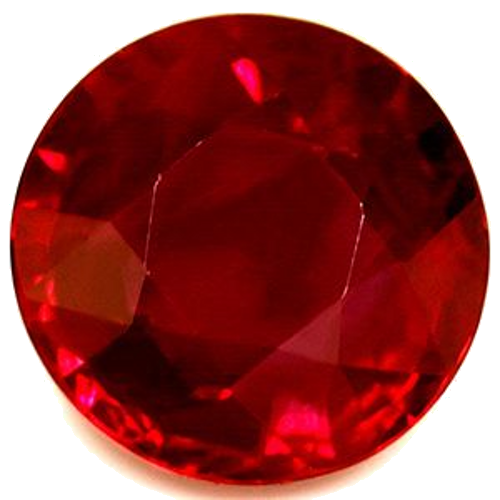 1.07 carat RED Round Rubinas (1)