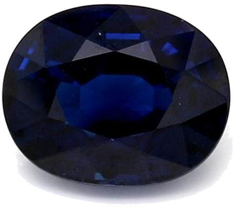 4.03 carat BLUE BRILLIANTSTEP cut Oval Safyras (1)