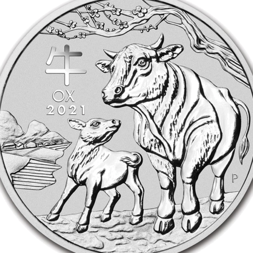 2 oz Jaučio metai 2021 (Lunar III) Australija sidabrinė moneta (2)