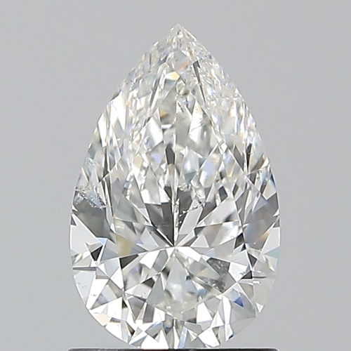 1.2 carat G-SI2 Natūralus Pear Deimantas (1)