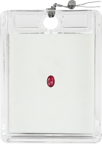 0,37 ct. Ruby Oval F.H (1)