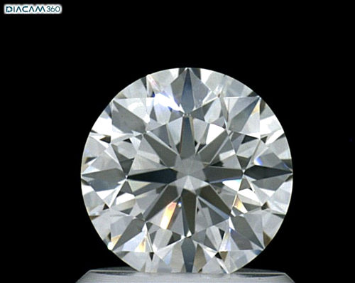 1.01 carat F-VVS2 Excellent cut Natūralus Round Deimantas (1)