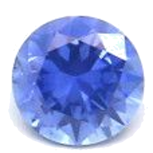 0.13 carat BLUE BRILLIANT cut Round Safyras (1)