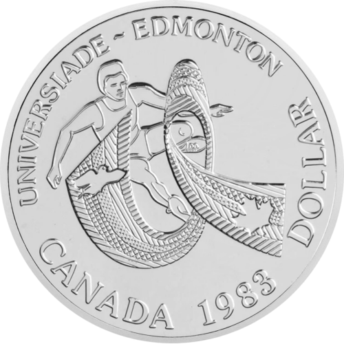 1 dollar Canada Elizabeth II silver coin (1)