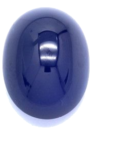 3.54 carat BLUE CABOCHON cut Oval Safyras (1)