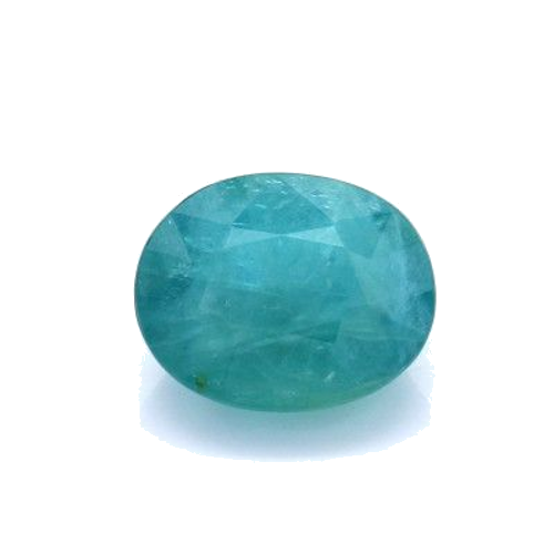 4.64 carat BLUE BRILLIANTSTEP cut Oval Grandidierite (1)