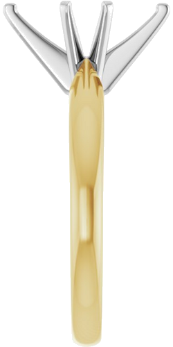 Sužadėtuvių Žiedas „Solitaire“ 585 Baltojo Ir Geltonojo Aukso Marquise 11.5mm x 5.5mm (4)