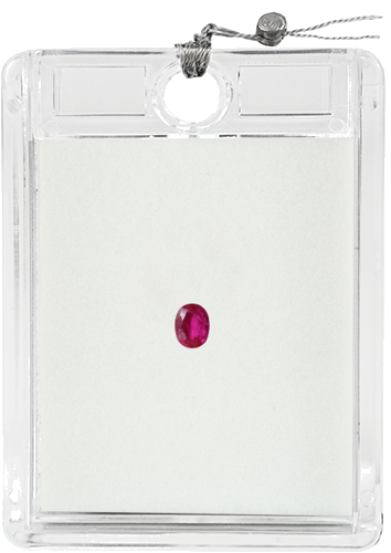 0,26 ct. Rubinas Ovalus F.H (1)