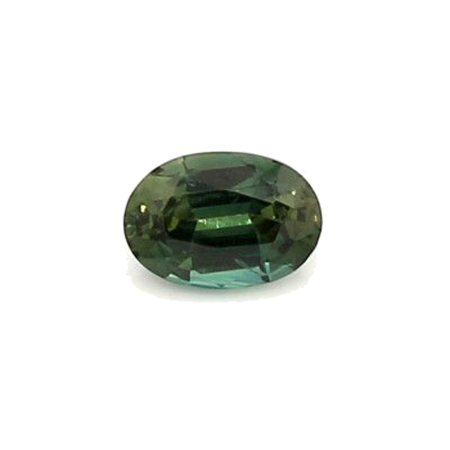 0.32 carat GREEN BRILLIANTSTEP cut Oval Safyras (1)