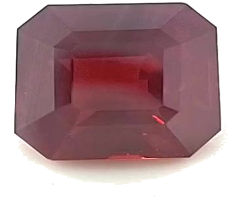 2.64 carat RED STEP cut Emerald Rubinas (1)