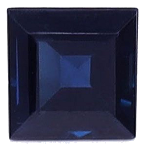 1.03 carat BLUE Square Safyras (1)
