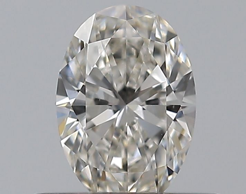 0.38 carat H-VS2 Natūralus Oval Deimantas (1)