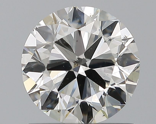 0.9 carat I-SI1 Very Good cut Natūralus Round Deimantas (1)