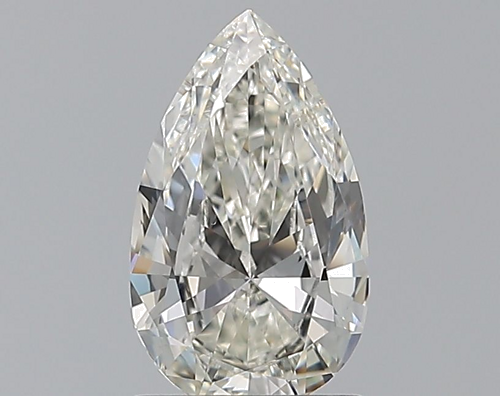 1.0 carat I-VS1 Natūralus Pear Deimantas (1)