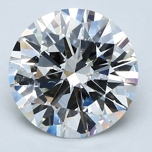 2.62 carat I-SI2 GD cut Natūralus Round Deimantas (1)