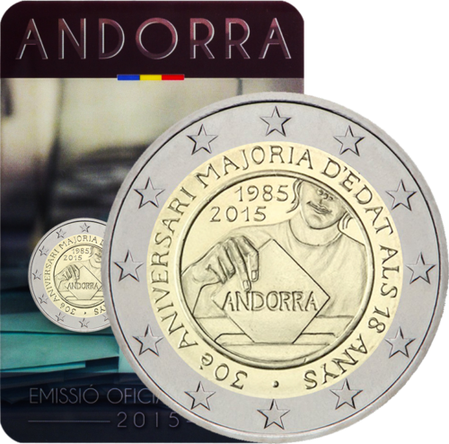 2015 Andora Balsavimo teisė 2 eurų moneta (1)