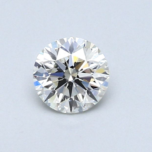 0.46 carat I-SI1 Very Good cut Natūralus Round Deimantas (1)