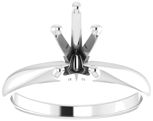 Sužadėtuvių Žiedas „Solitaire“ 585 Baltojo Aukso Pear Shape 8.5mm x 5.5mm (3)