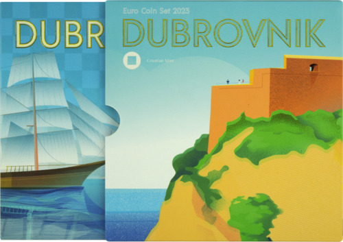 Kroatija 2023 Euro monetų BU rinkinys (1)