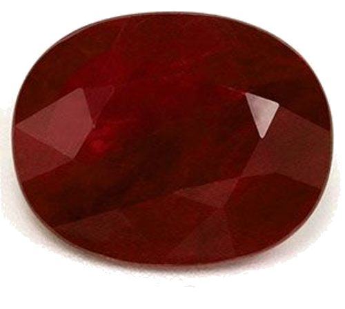 3.16 carat RED Oval Rubinas (1)