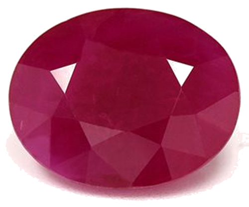 7.19 carat RED Oval Rubinas (1)