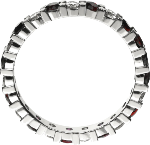 Dzeltenā zelta gredzens ar emalju un dimantiem I DON'T KNOW (3)