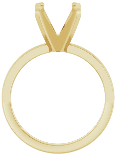 Sužadėtuvių Žiedas „Solitaire“ 585 Geltonojo Aukso Round 9mm (2)