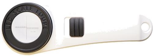 Perforated Magnifying Glass with LED Light 10X (1)