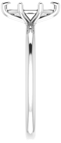 Sužadėtuvių Žiedas „Solitaire“ 585 Baltojo Aukso Marquise 9mm x 4.5mm (4)