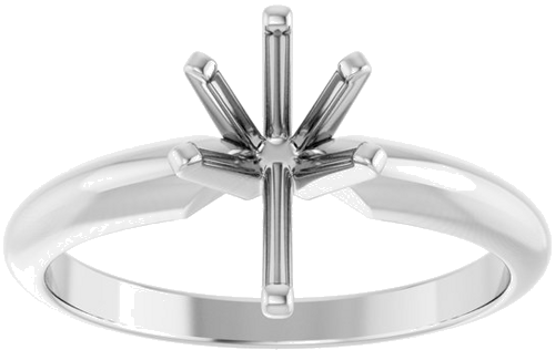 Sužadėtuvių Žiedas „Solitaire“ 585 Baltojo Aukso Pear Shape 9mm x 5.5mm (3)