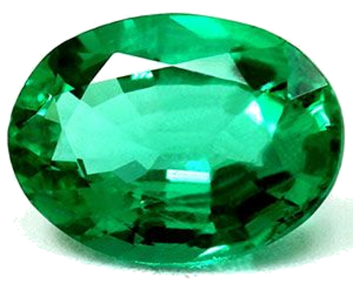 1.23 carat GREEN Oval Smaragdas (1)