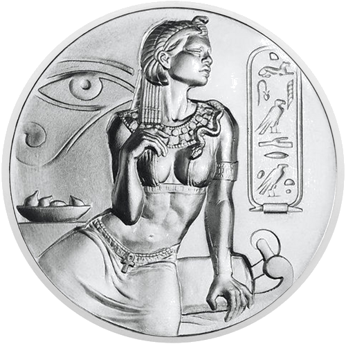 2 oz Kleopatra 2015 JAV sidabrinė moneta (1)