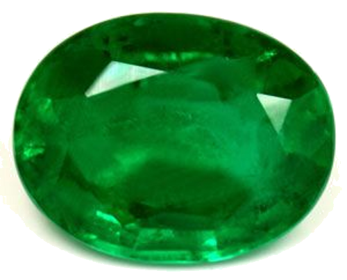 1.74 carat GREEN Oval Smaragdas (1)