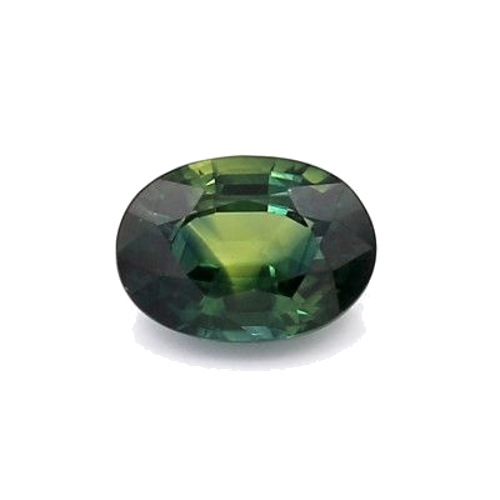 1.05 carat GREEN BRILLIANTSTEP cut Oval Safyras (1)