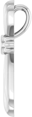 Pakabukas „Bezel-Set Cross“ 925 Sidabro Round 2.5mm (3)